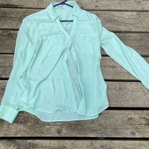Womens button down shirt